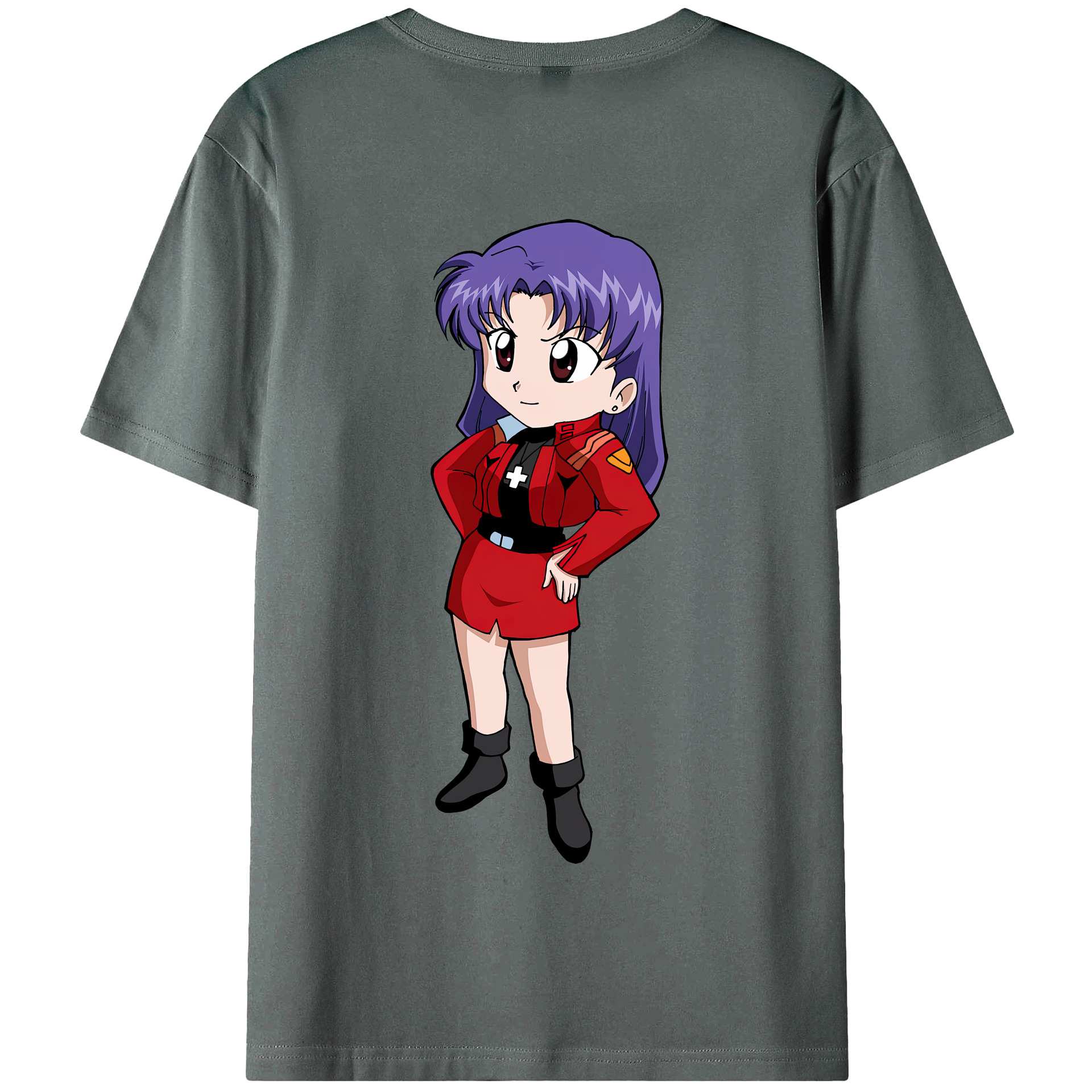 （画像用） EVA 新世紀エヴァンゲリオン 綿100％半袖Tシャツ（背面プリント）